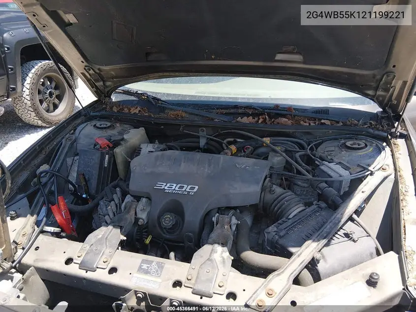 2002 Buick Regal Ls VIN: 2G4WB55K121199221 Lot: 45366491