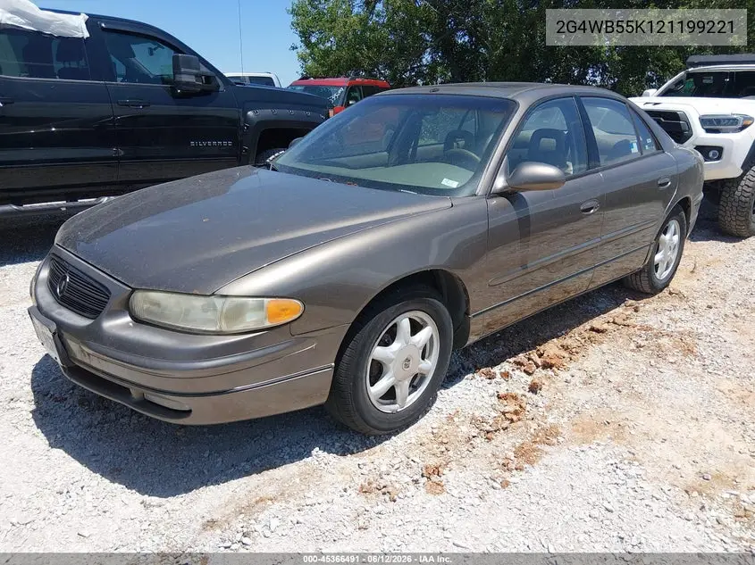 2002 Buick Regal Ls VIN: 2G4WB55K121199221 Lot: 45366491