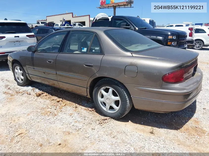2002 Buick Regal Ls VIN: 2G4WB55K121199221 Lot: 45366491