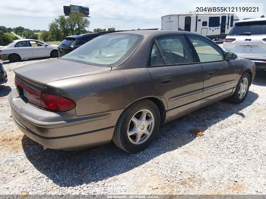 2002 Buick Regal Ls VIN: 2G4WB55K121199221 Lot: 45366491