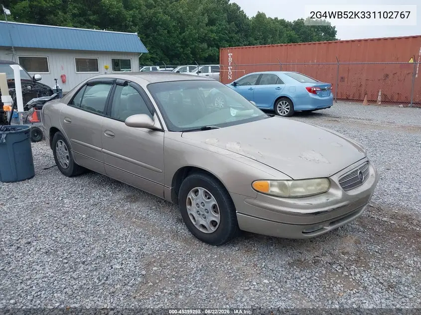 2003 Buick Regal Ls VIN: 2G4WB52K331102767 Lot: 45399298
