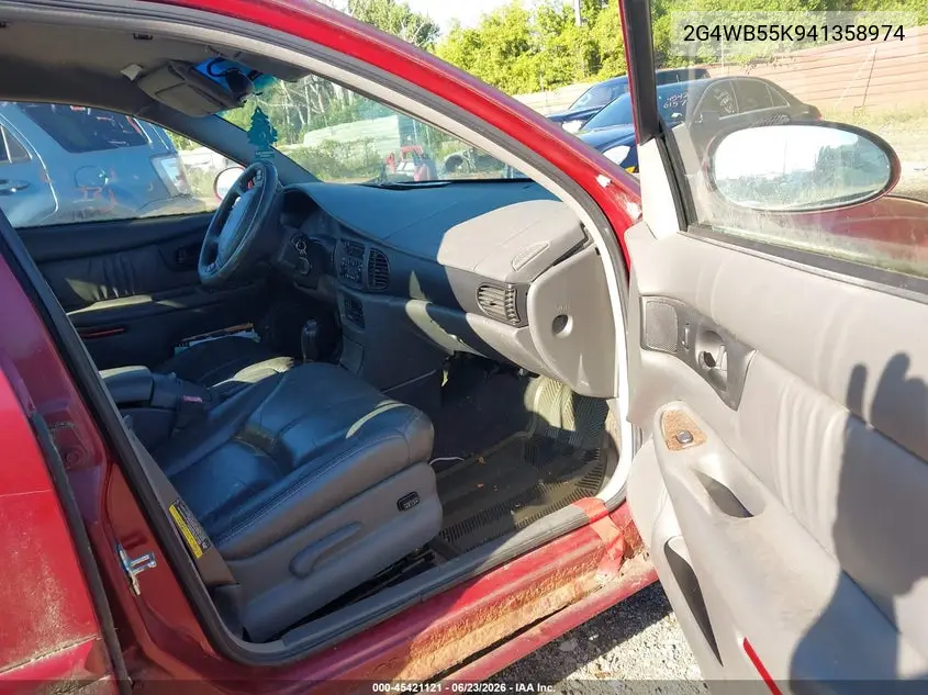 2004 Buick Regal Ls VIN: 2G4WB55K941358974 Lot: 45421121