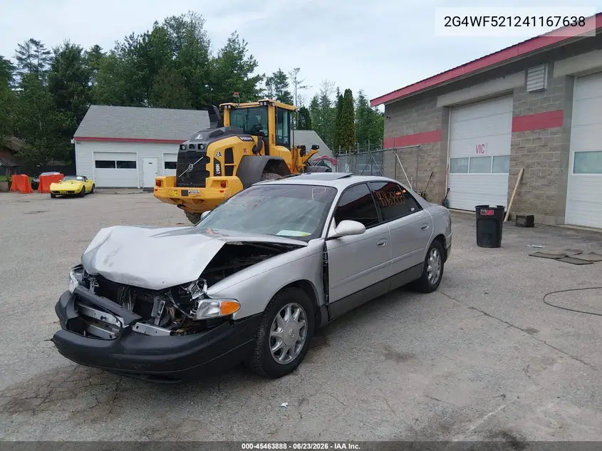 2004 Buick Regal Gs VIN: 2G4WF521241167638 Lot: 45463888
