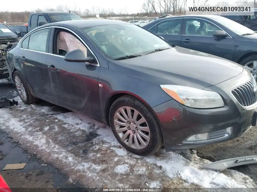 W04GN5EC6B1093341 2011 Buick Regal Cxl Russelsheim