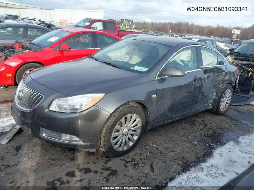 W04GN5EC6B1093341 2011 Buick Regal Cxl Russelsheim