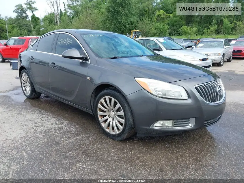 2011 Buick Regal Cxl Russelsheim VIN: W04GT5GC5B1079286 Lot: 45091946