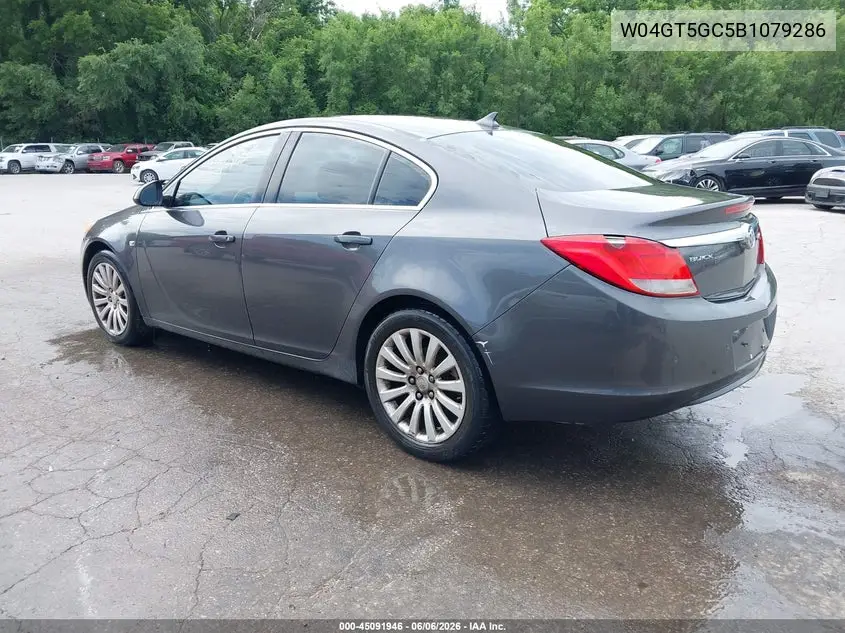 2011 Buick Regal Cxl Russelsheim VIN: W04GT5GC5B1079286 Lot: 45091946