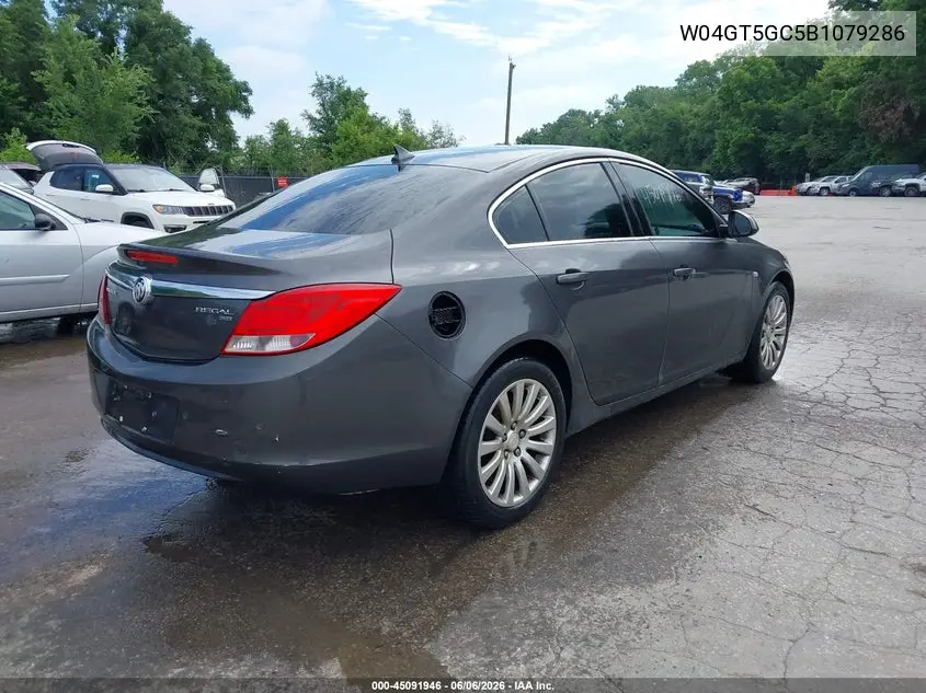 2011 Buick Regal Cxl Russelsheim VIN: W04GT5GC5B1079286 Lot: 45091946