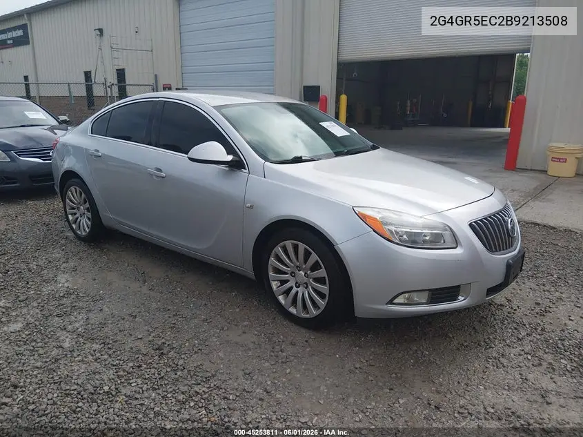 2011 Buick Regal Cxl Oshawa VIN: 2G4GR5EC2B9213508 Lot: 45253811