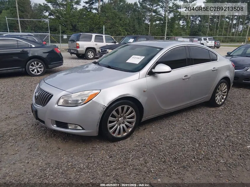 2011 Buick Regal Cxl Oshawa VIN: 2G4GR5EC2B9213508 Lot: 45253811