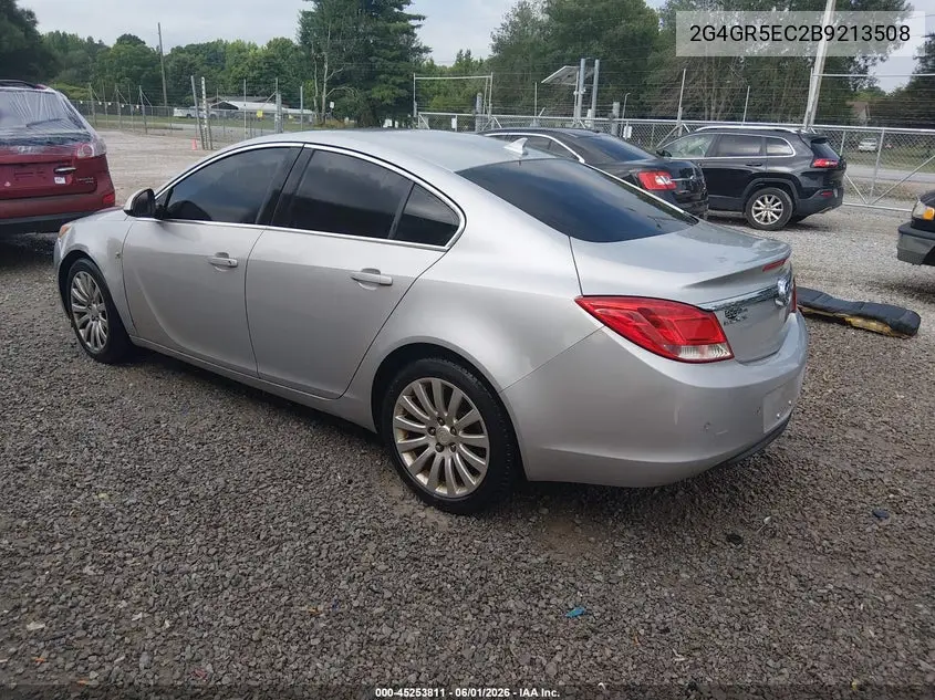 2011 Buick Regal Cxl Oshawa VIN: 2G4GR5EC2B9213508 Lot: 45253811