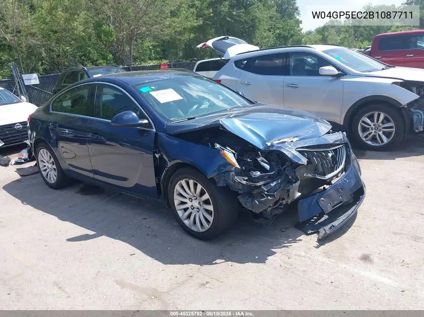 2011 Buick Regal Cxl Russelsheim VIN: W04GP5EC2B1087711 Lot: 45325792