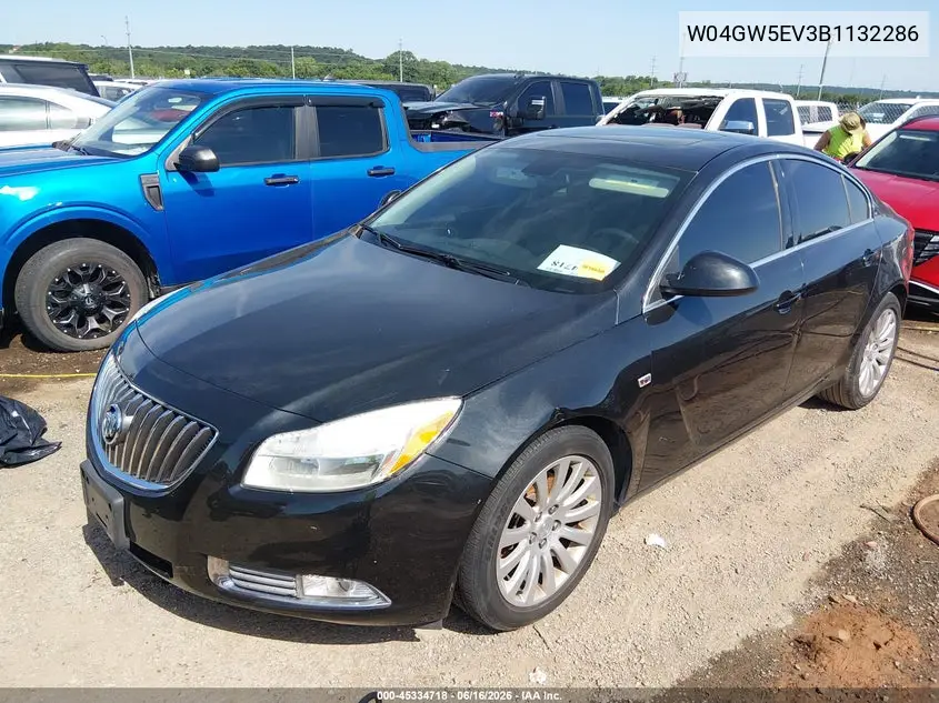 2011 Buick Regal Cxl Turbo Russelsheim VIN: W04GW5EV3B1132286 Lot: 45334718