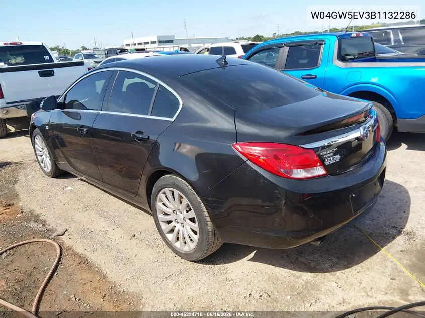 2011 Buick Regal Cxl Turbo Russelsheim VIN: W04GW5EV3B1132286 Lot: 45334718
