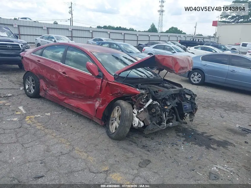 2011 Buick Regal Cxl Turbo Russelsheim VIN: W04GV5EV4B1043894 Lot: 45605685