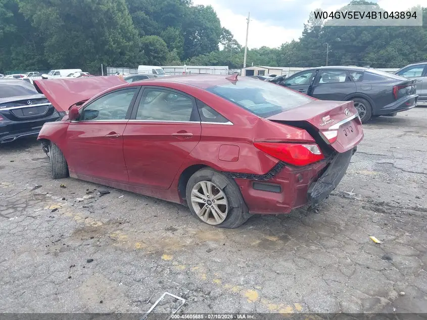 2011 Buick Regal Cxl Turbo Russelsheim VIN: W04GV5EV4B1043894 Lot: 45605685