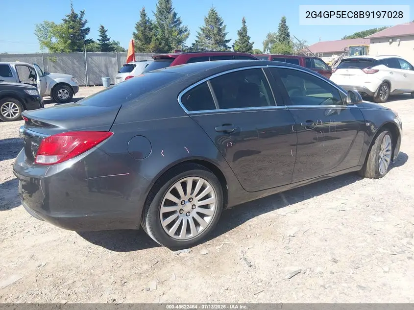 2011 Buick Regal Cxl Oshawa VIN: 2G4GP5EC8B9197028 Lot: 45622464