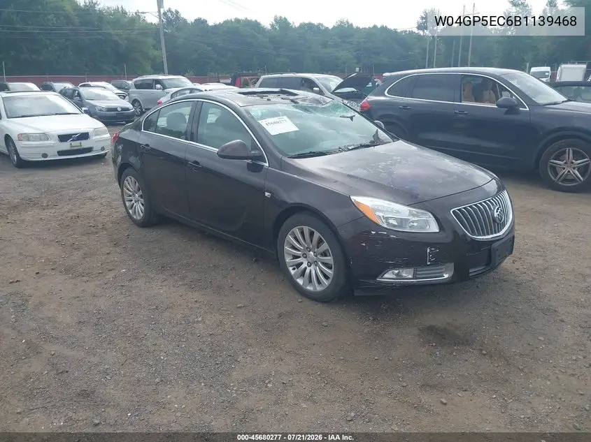 2011 Buick Regal Cxl Russelsheim VIN: W04GP5EC6B1139468 Lot: 45680277