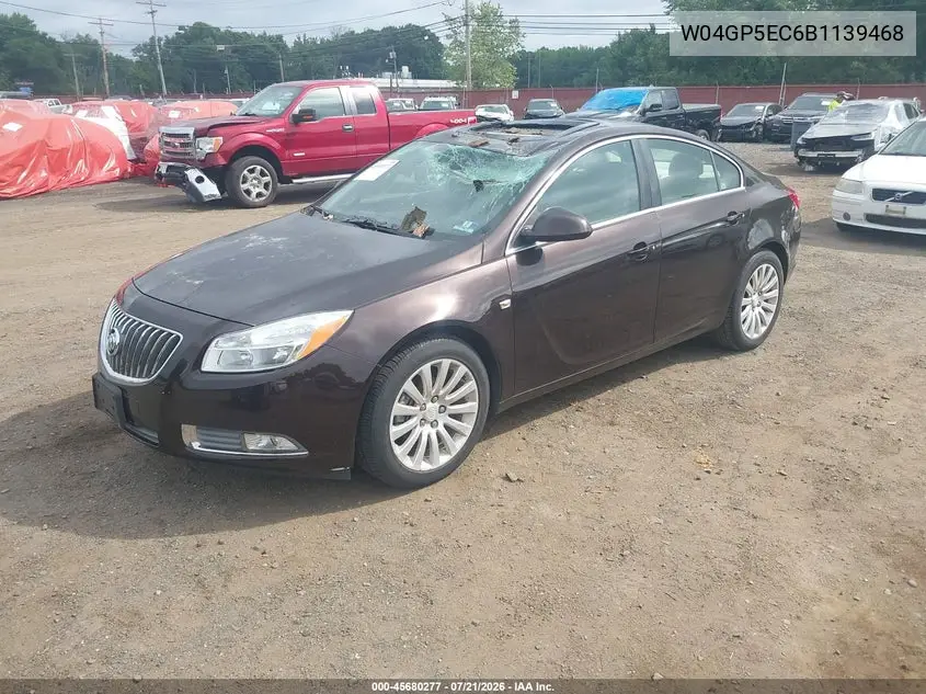 2011 Buick Regal Cxl Russelsheim VIN: W04GP5EC6B1139468 Lot: 45680277