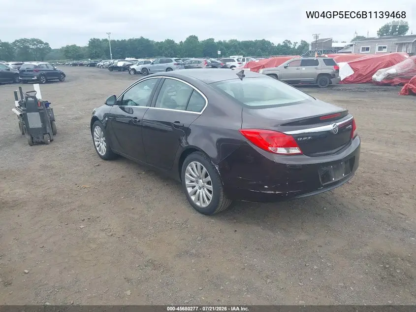 2011 Buick Regal Cxl Russelsheim VIN: W04GP5EC6B1139468 Lot: 45680277