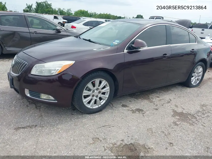 2012 Buick Regal VIN: 2G4GR5ER5C9213864 Lot: 45156932