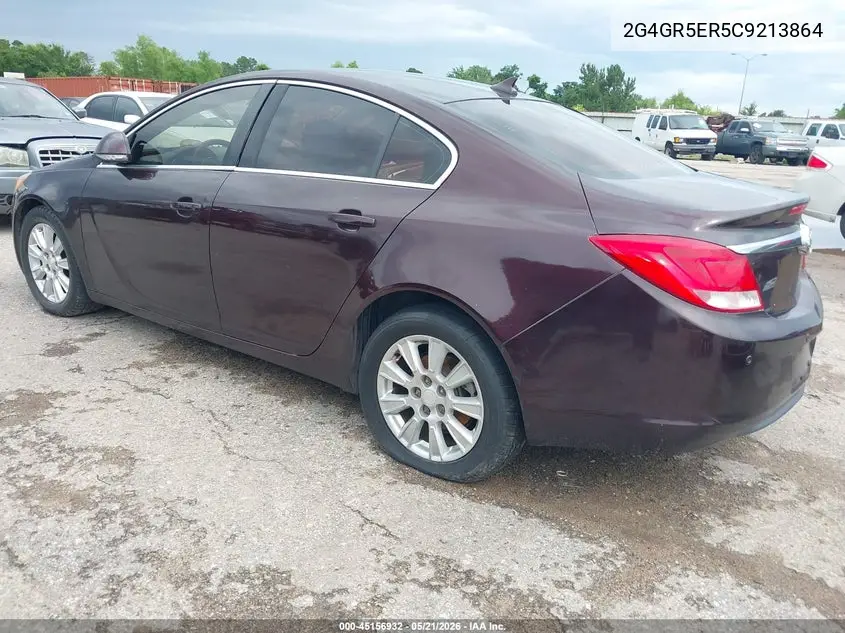 2012 Buick Regal VIN: 2G4GR5ER5C9213864 Lot: 45156932