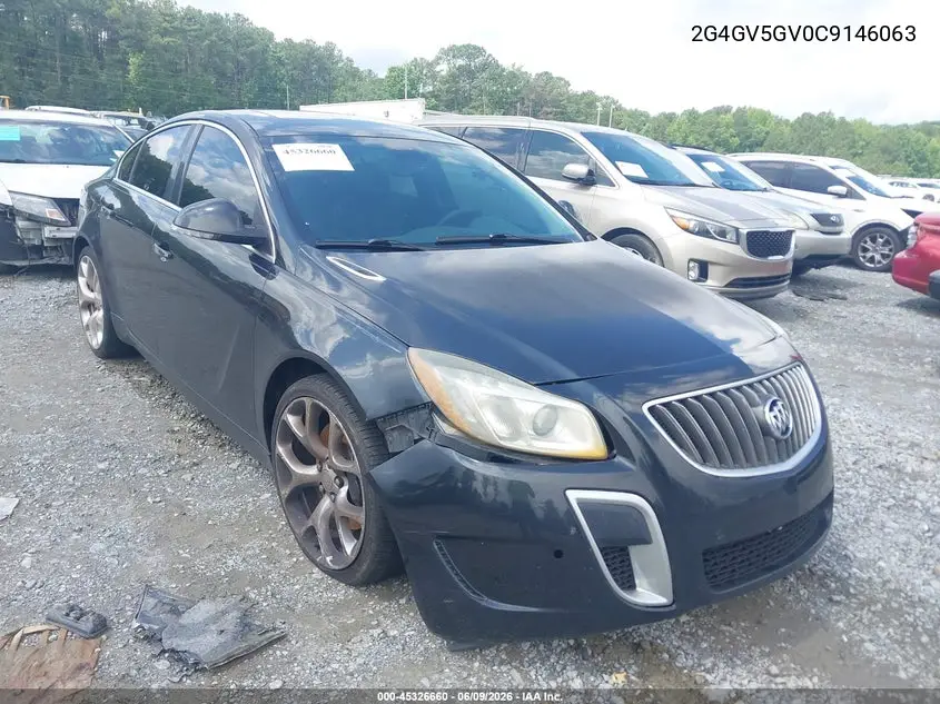 2012 Buick Regal Gs VIN: 2G4GV5GV0C9146063 Lot: 45326660