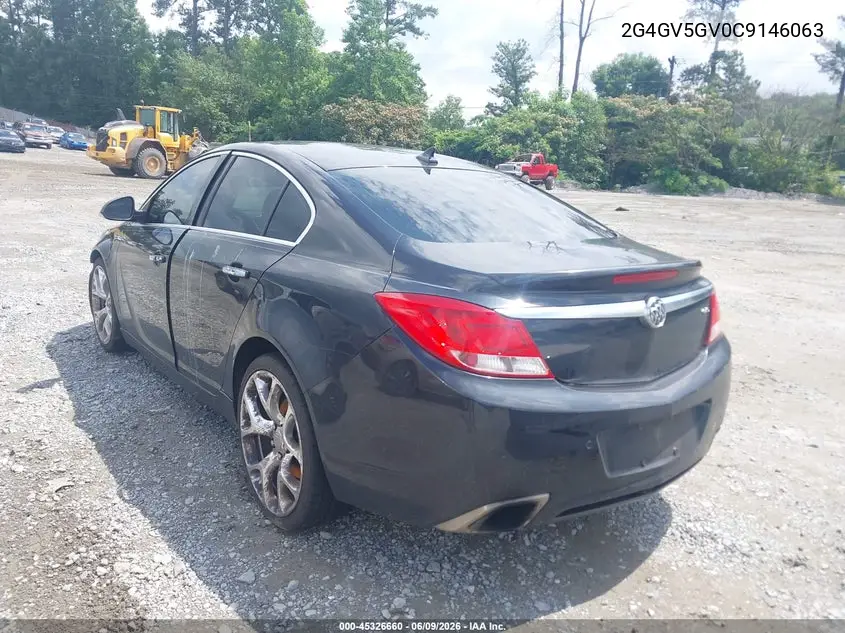2012 Buick Regal Gs VIN: 2G4GV5GV0C9146063 Lot: 45326660