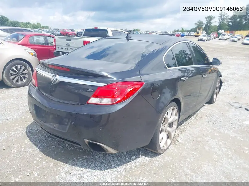 2012 Buick Regal Gs VIN: 2G4GV5GV0C9146063 Lot: 45326660
