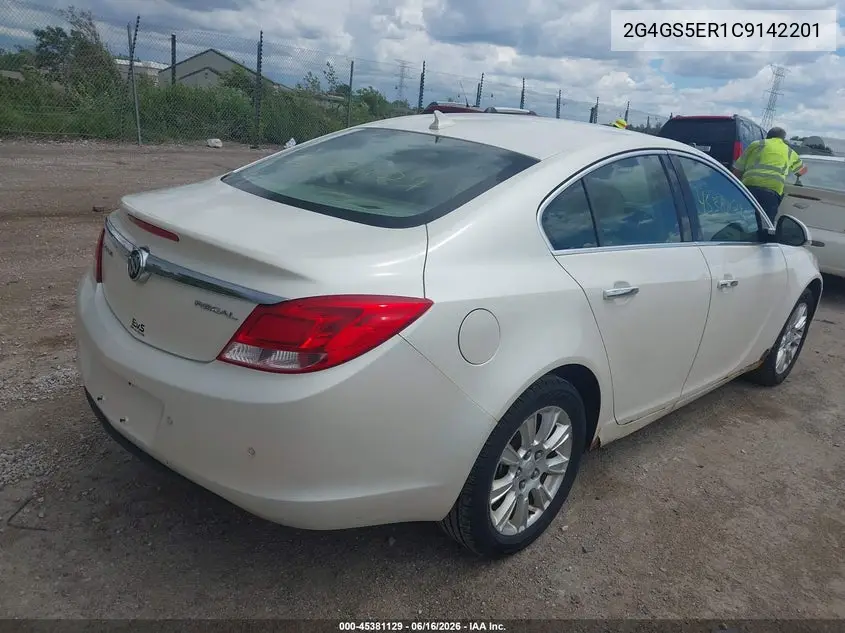 2012 Buick Regal Premium 1 VIN: 2G4GS5ER1C9142201 Lot: 45381129