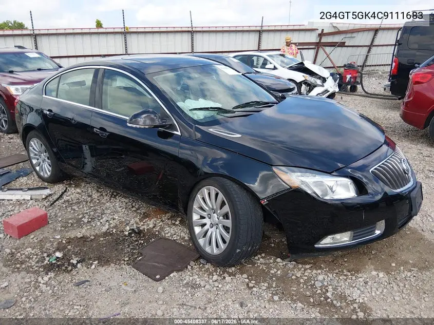2012 Buick Regal Premium 2 VIN: 2G4GT5GK4C9111683 Lot: 45408337