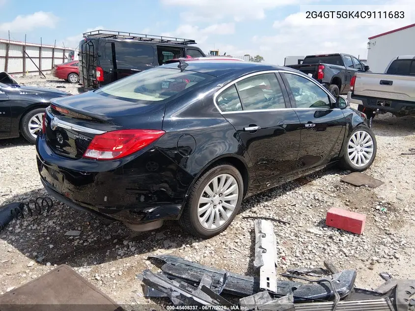 2012 Buick Regal Premium 2 VIN: 2G4GT5GK4C9111683 Lot: 45408337