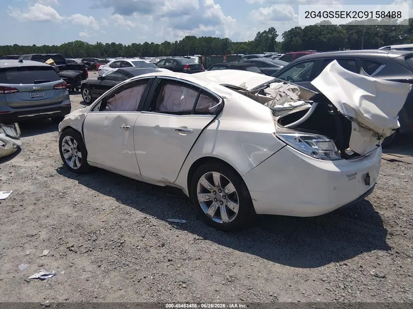 2012 Buick Regal Premium 1 VIN: 2G4GS5EK2C9158488 Lot: 45463486