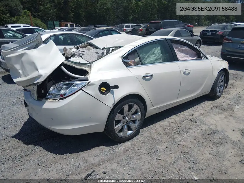 2012 Buick Regal Premium 1 VIN: 2G4GS5EK2C9158488 Lot: 45463486