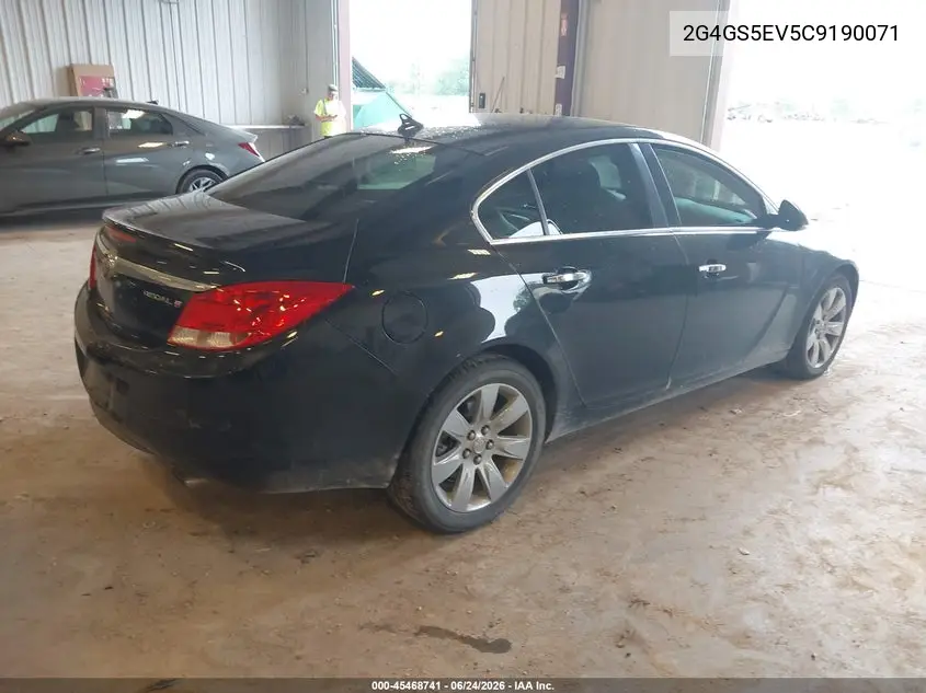 2012 Buick Regal Turbo - Premium 1 VIN: 2G4GS5EV5C9190071 Lot: 45468741