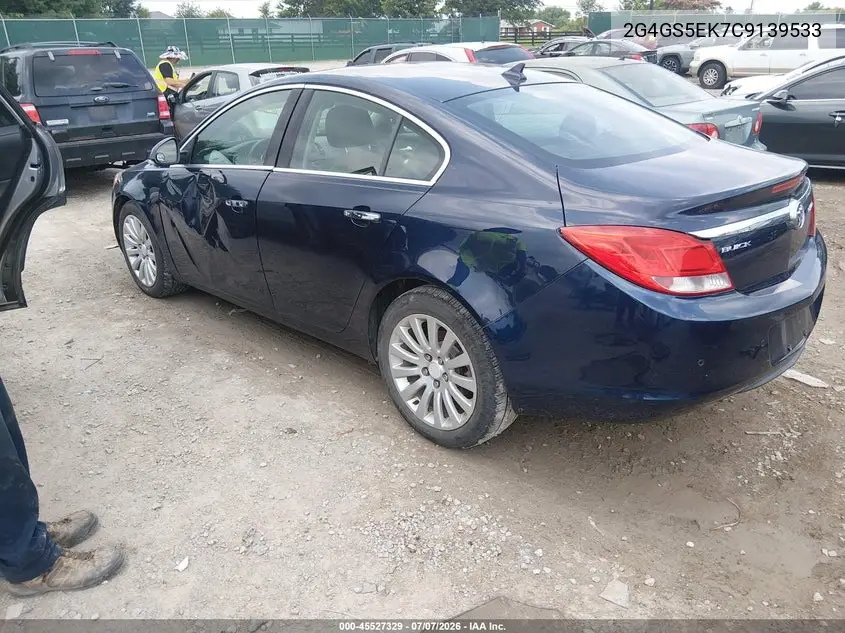 2012 Buick Regal Premium 1 VIN: 2G4GS5EK7C9139533 Lot: 45527329