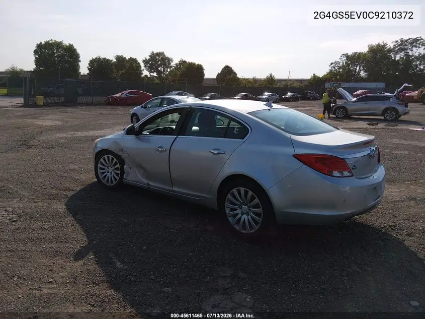 2012 Buick Regal Turbo - Premium 1 VIN: 2G4GS5EV0C9210372 Lot: 45611465
