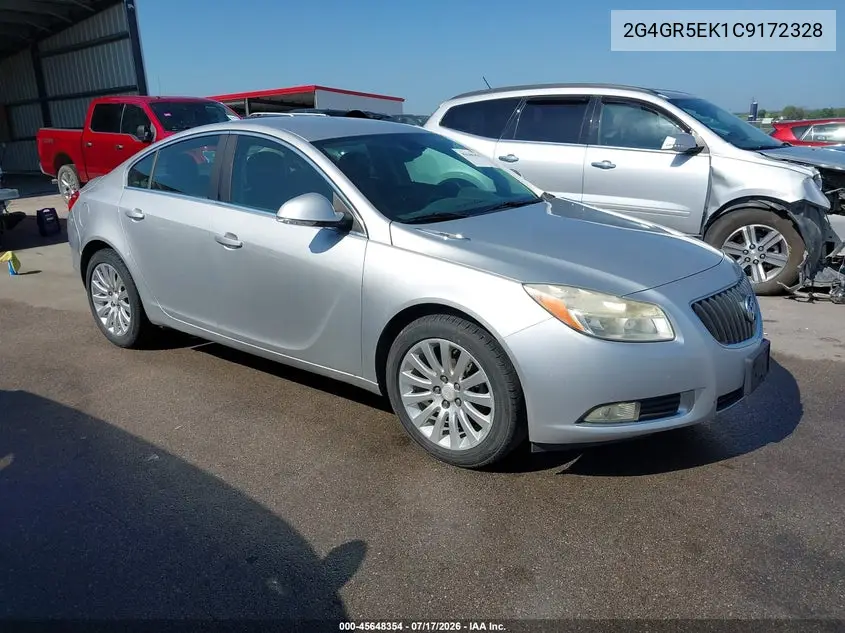 2012 Buick Regal VIN: 2G4GR5EK1C9172328 Lot: 45648354