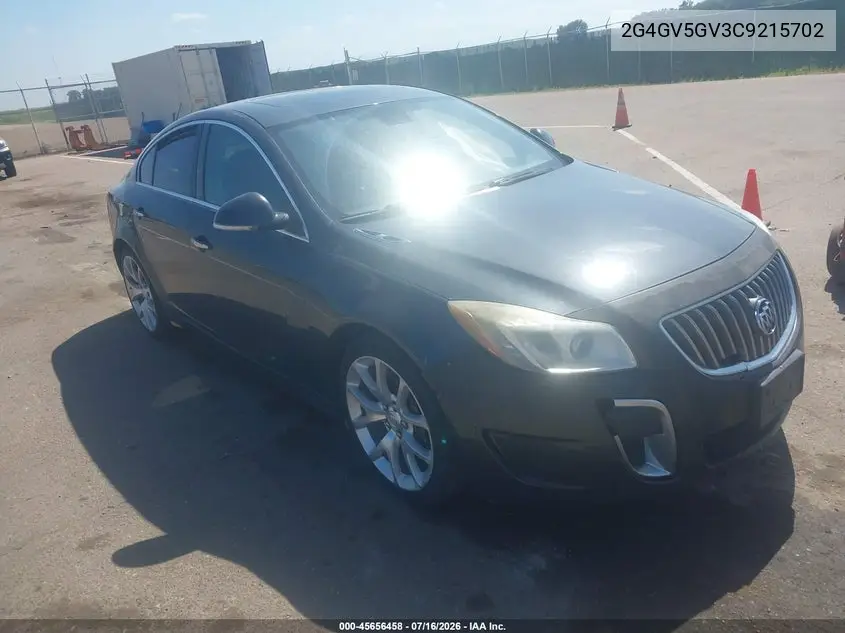 2012 Buick Regal Gs VIN: 2G4GV5GV3C9215702 Lot: 45656458