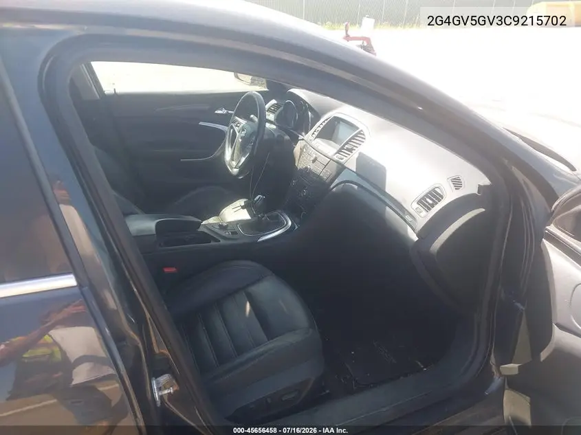 2012 Buick Regal Gs VIN: 2G4GV5GV3C9215702 Lot: 45656458