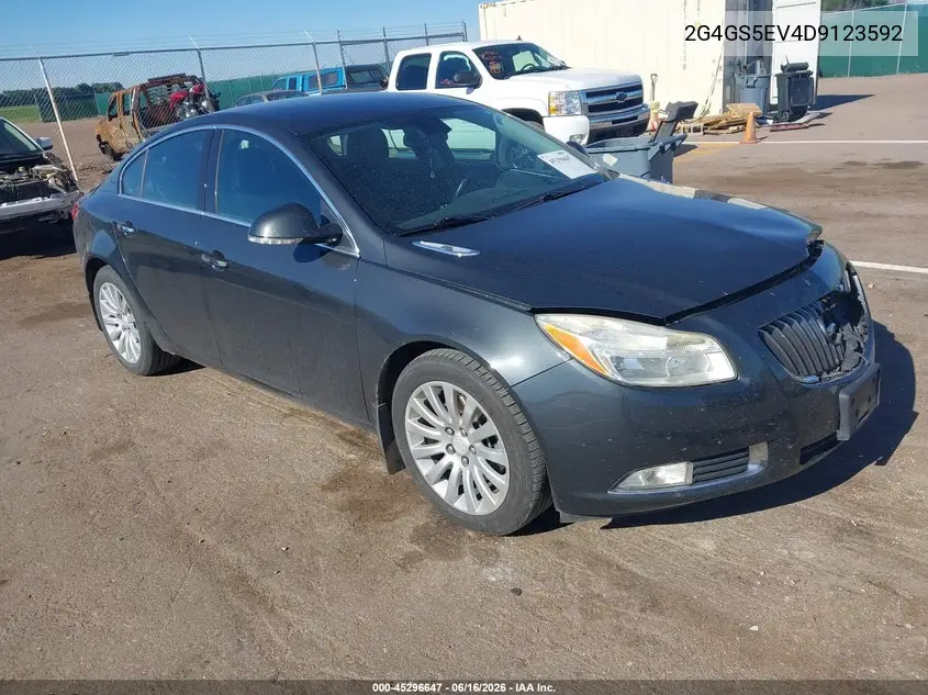 2013 Buick Regal Turbo - Premium 1 VIN: 2G4GS5EV4D9123592 Lot: 45296647