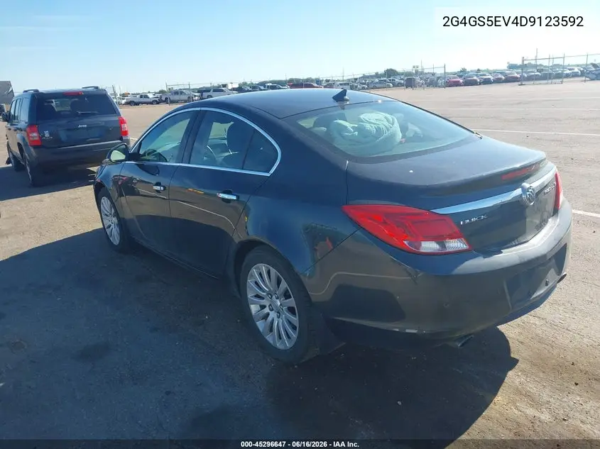 2013 Buick Regal Turbo - Premium 1 VIN: 2G4GS5EV4D9123592 Lot: 45296647
