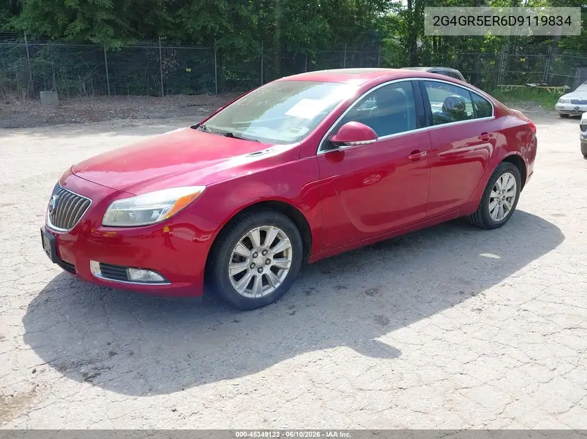 2013 Buick Regal VIN: 2G4GR5ER6D9119834 Lot: 45349123
