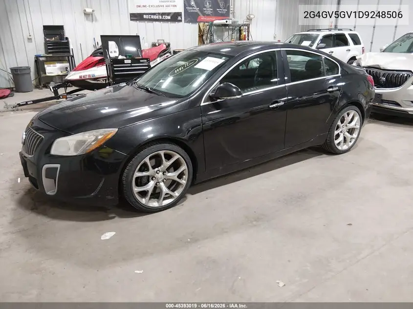 2013 Buick Regal Gs VIN: 2G4GV5GV1D9248506 Lot: 45393019