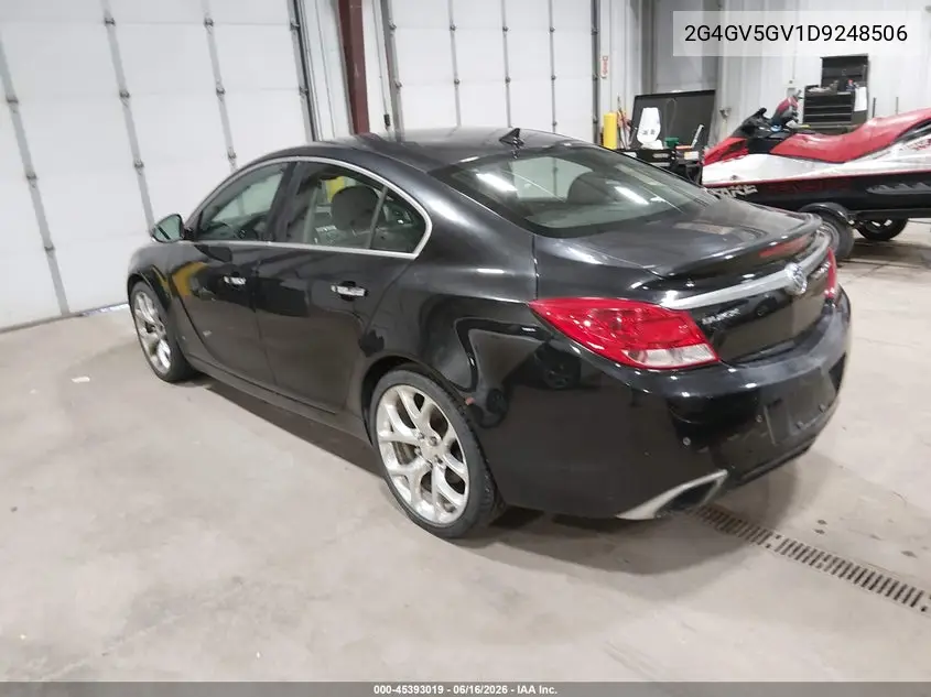 2013 Buick Regal Gs VIN: 2G4GV5GV1D9248506 Lot: 45393019