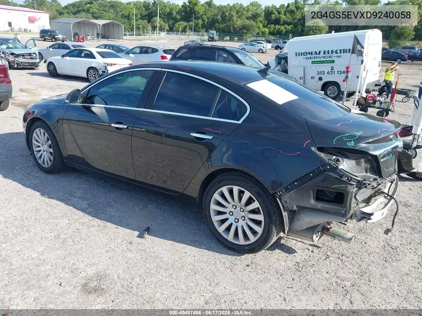 2013 Buick Regal Turbo - Premium 1 VIN: 2G4GS5EVXD9240058 Lot: 45407466