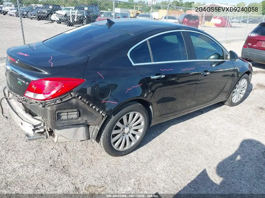 2013 Buick Regal Turbo - Premium 1 VIN: 2G4GS5EVXD9240058 Lot: 45407466