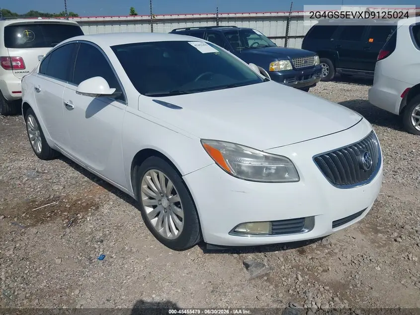 2013 Buick Regal Turbo - Premium 1 VIN: 2G4GS5EVXD9125024 Lot: 45455479