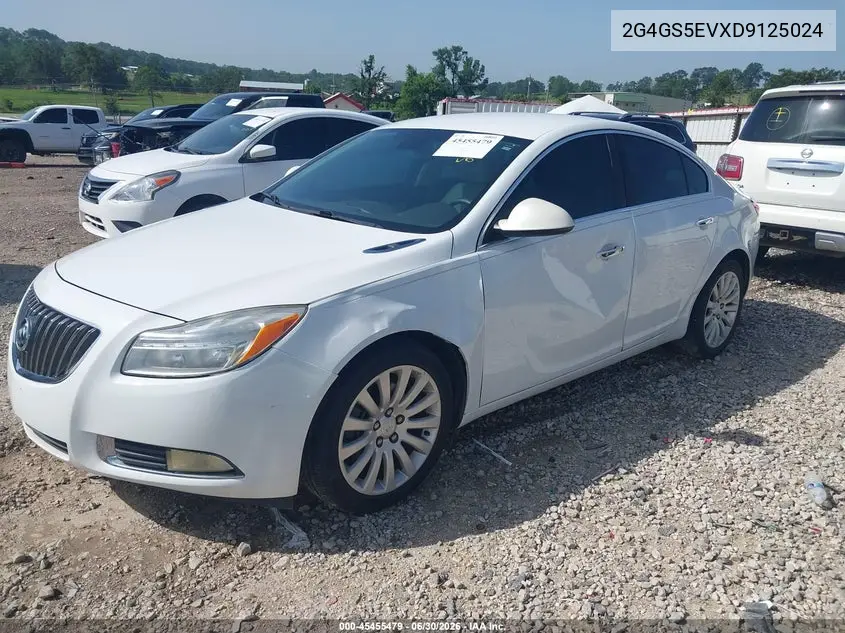 2013 Buick Regal Turbo - Premium 1 VIN: 2G4GS5EVXD9125024 Lot: 45455479