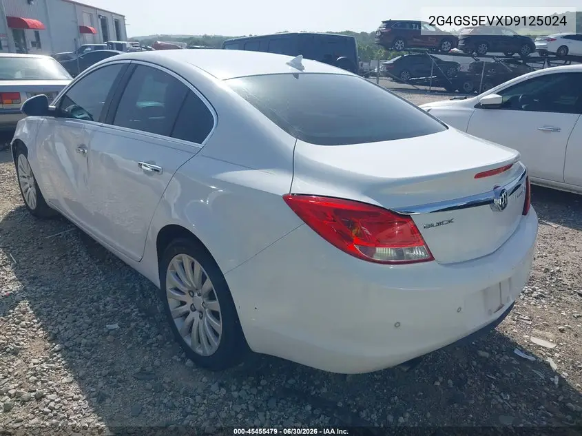 2013 Buick Regal Turbo - Premium 1 VIN: 2G4GS5EVXD9125024 Lot: 45455479